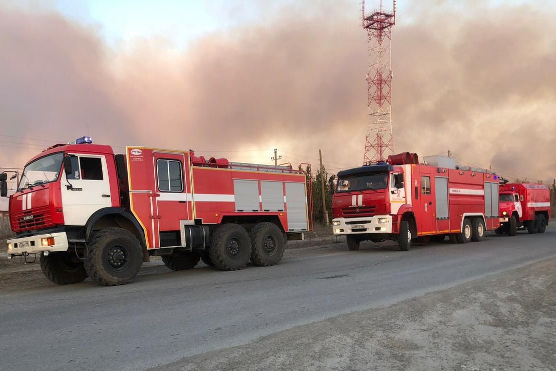 В свердловском поселке Сосьва из-за пожара введен режим чрезвычайной  ситуации - «Уральский рабочий»